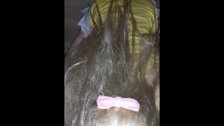 Being a bimbo means - SHUT UP and SWALLOW