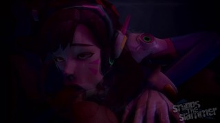 DVA Overwatch Bass Slut 3d pmv hmv