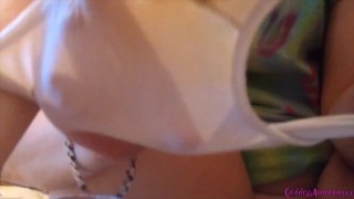 Very Worn Panty in Plastic Pants for my Panty Sucker